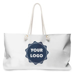 Logo Large Tote Bag with Rope Handles