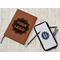 Logo Leather Sketchbook - Large - Double Sided - In Context