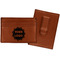 Logo Leatherette Wallet with Money Clip