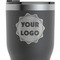 Logo RTIC Tumbler - Black - Close Up