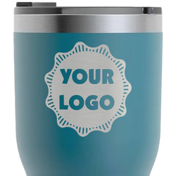 Logo RTIC Tumbler - Dark Teal - Laser Engraved - Double-Sided