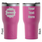 Logo RTIC Tumbler - Magenta - Laser Engraved - Double-Sided