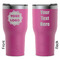 Logo RTIC Tumbler - Magenta - Double Sided - Front & Back