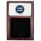 Logo Red Mahogany Sticky Note Holder - Flat