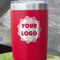 Logo Red Polar Camel Tumbler - 20oz - Close Up