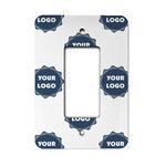 Logo Rocker Style Light Switch Cover - Single Switch