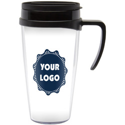 Logo Acrylic Travel Mug with Handle