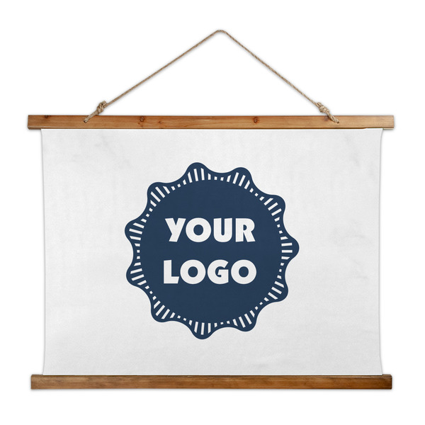 Custom Logo Wall Hanging Tapestry - Wide