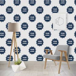 Logo Wallpaper & Surface Covering - Water Activated - Removable