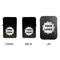 Logo Windproof Lighters - Black, Double Sided, w Lid - APPROVAL