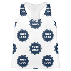 Logo Womens Racerback Tank Top - Large