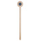 Logo Wooden 7.5" Stir Stick - Round - Single Stick