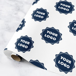 Logo Wrapping Paper Roll - Medium - Satin