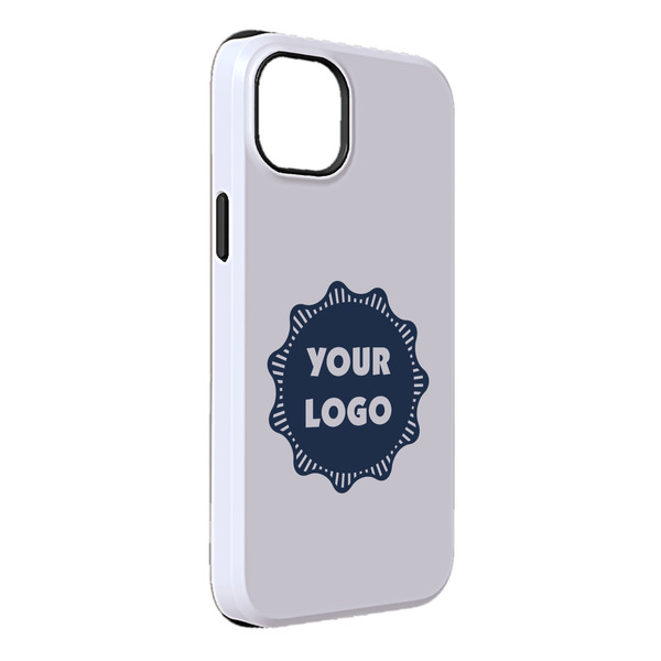 Custom Logo iPhone Case - Rubber Lined - iPhone 14 Plus