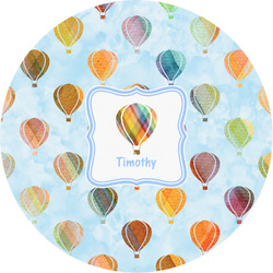 Watercolor Hot Air Balloons Multipurpose Round Labels - 2" (Personalized)