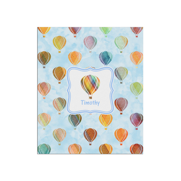 Custom Watercolor Hot Air Balloons Poster - Matte - 20x24 (Personalized)