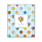 Watercolor Hot Air Balloons Wood Print - 20x24 (Personalized)