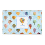 Watercolor Hot Air Balloons 3' x 5' Patio Rug (Personalized)