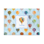 Watercolor Hot Air Balloons 5' x 7' Patio Rug (Personalized)