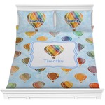 Watercolor Hot Air Balloons Comforters (Personalized)