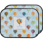 Watercolor Hot Air Balloons Car Floor Mats (Back Seat) (Personalized)