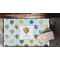 Watercolor Hot Air Balloons Door Mat - LIFESTYLE (Lrg)