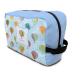 Watercolor Hot Air Balloons Toiletry Bag / Dopp Kit (Personalized)