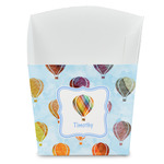 Watercolor Hot Air Balloons French Fry Favor Boxes (Personalized)