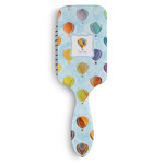 Watercolor Hot Air Balloons Hair Brushes (Personalized)