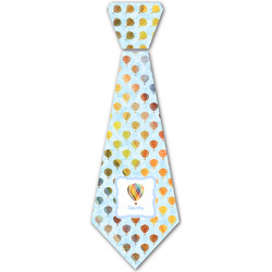 Watercolor Hot Air Balloons Iron On Tie - 4 Sizes w/ Name or Text