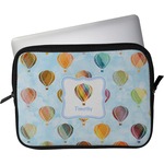 Watercolor Hot Air Balloons Laptop Sleeve / Case (Personalized)