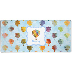 Watercolor Hot Air Balloons 3XL Gaming Mouse Pad - 35" x 16" (Personalized)