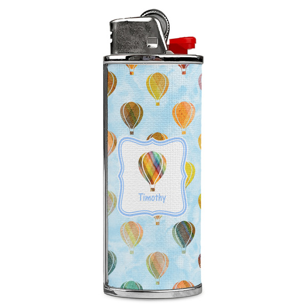 Custom Watercolor Hot Air Balloons Case for BIC Lighters (Personalized)