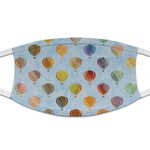 Watercolor Hot Air Balloons Cloth Face Mask (T-Shirt Fabric)