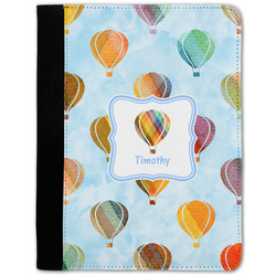 Watercolor Hot Air Balloons Notebook Padfolio - Medium w/ Name or Text
