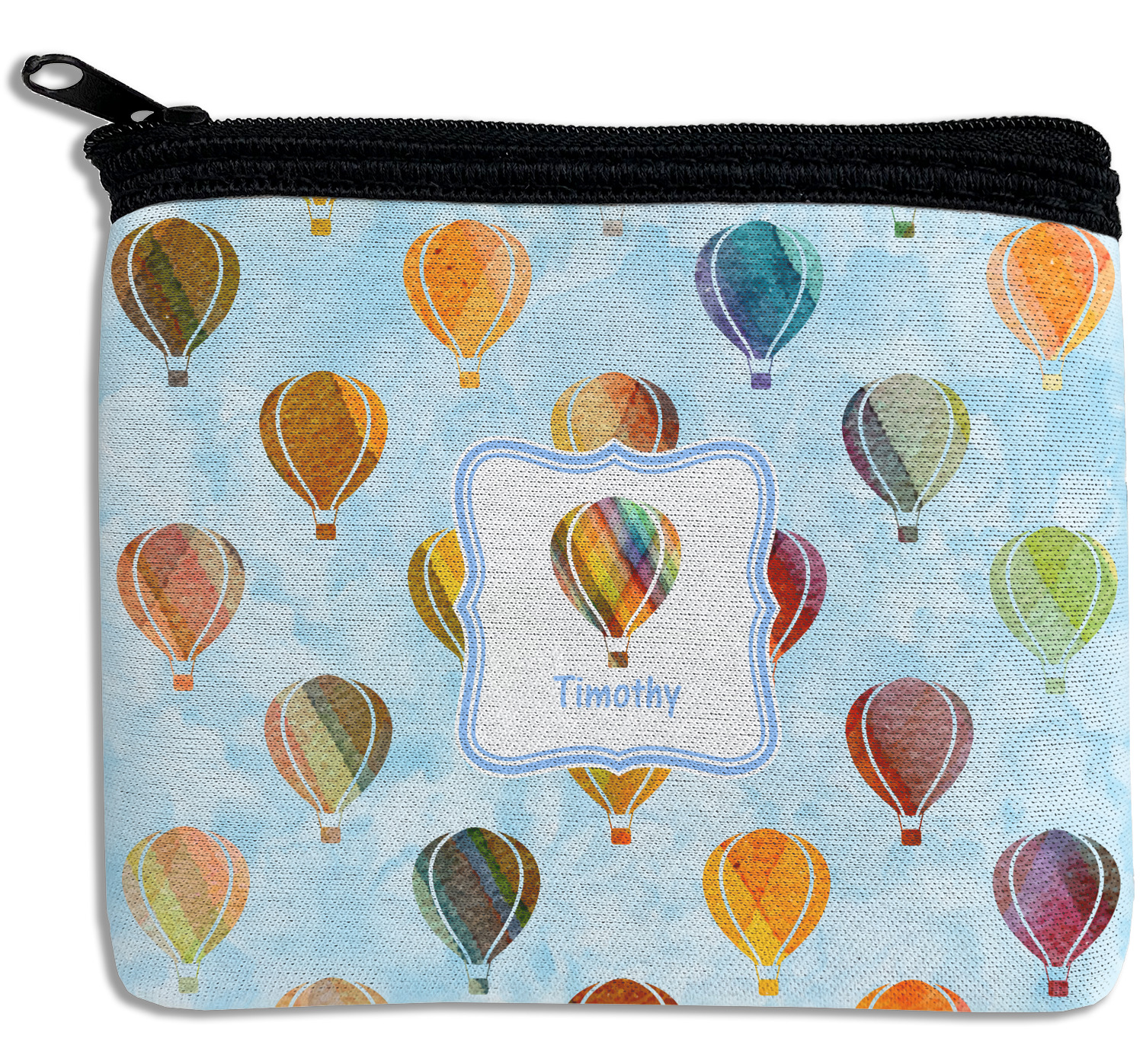 Hot Air Balloon (Pastel) Kids Pouch - Smitten On Design