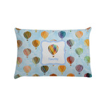 Watercolor Hot Air Balloons Pillow Case - Standard (Personalized)