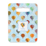 Watercolor Hot Air Balloons Rectangular Trivet with Handle (Personalized)