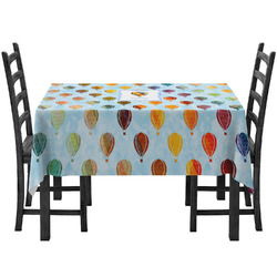 Watercolor Hot Air Balloons Tablecloth (Personalized)