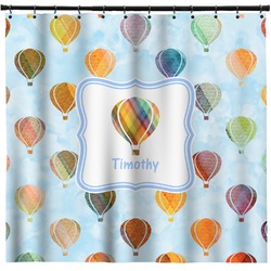 Watercolor Hot Air Balloons Shower Curtain - Custom Size (Personalized)