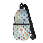 Watercolor Hot Air Balloons Sling Bag (Personalized)