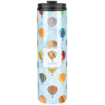 Watercolor Hot Air Balloons Stainless Steel Skinny Tumbler - 20 oz (Personalized)