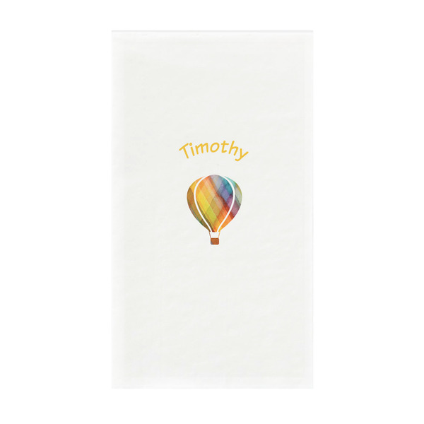 Custom Watercolor Hot Air Balloons Guest Towels - Full Color - Standard (Personalized)