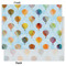 Watercolor Hot Air Balloons Tissue Paper - Heavyweight - Large - Front & Back