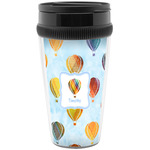 Watercolor Hot Air Balloons Acrylic Travel Mug without Handle (Personalized)