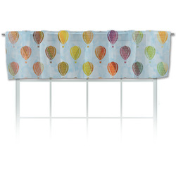 Watercolor Hot Air Balloons Valance