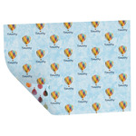 Watercolor Hot Air Balloons Wrapping Paper Sheets - Double-Sided - 20" x 28" (Personalized)