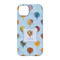 Watercolor Hot Air Balloons iPhone 14 Case - Back