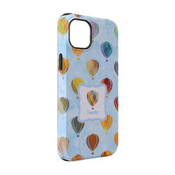Watercolor Hot Air Balloons iPhone Case - Rubber Lined - iPhone 14 (Personalized)