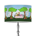 Animals 12" Drum Lamp Shade - Poly-film (Personalized)